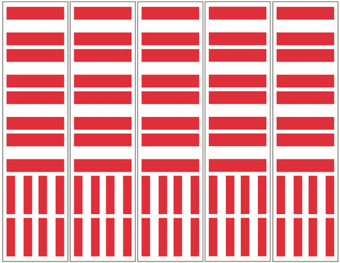 Austria Flag Temporary Tattoo