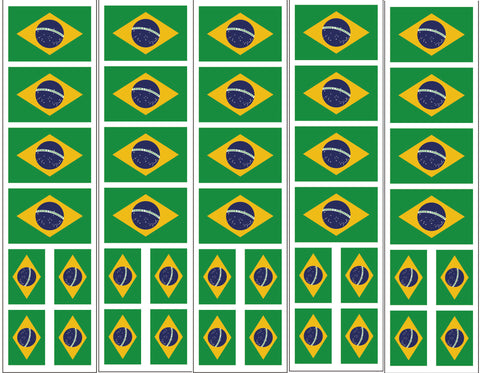 brazil flag tattoo