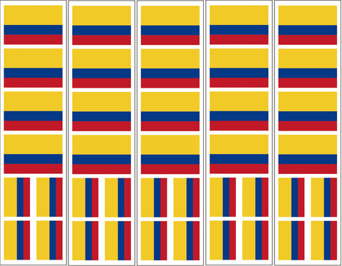 Colombia Flag Stickers