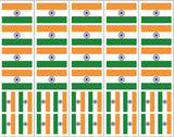 India Flag Reusable Sticker
