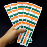 Indian Flag Party Stickers