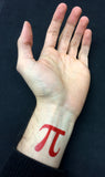 pi symbol math tattoo