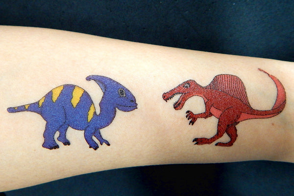 72 - Temporary Dinosaur Tattoos - Birthday Party Carnival Games