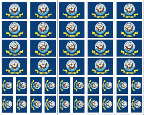 U.S. Navy Flag stickers