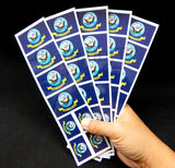United State Navy Flag temporary tattoos