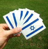 israel flag temporary tattoos