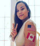 Israel Flag Tattoo (Large)