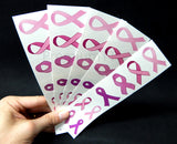 pink ribbon breast cancer tattoo