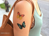 butterflies tattoos