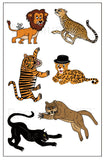 Big Cat Temporary tattoos