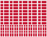 Denmark Flag Temporary Tattoo