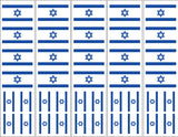 Israel Flag Temporary Tattoo