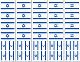 Israel Flag Temporary Tattoo