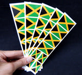 jamaican flag stickers