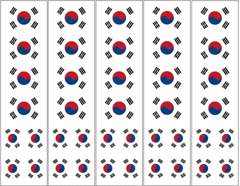 South Korea Flag decal