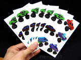 monster truck party favors