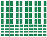 Nigeria Flag Temporary Tattoo