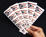 Ohio Flag tattoo party favor