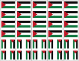 palestine flag temporary tattoo