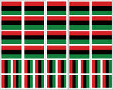 Pan African Flag Tattoo
