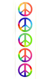rainbow peace symbol tattoo