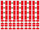 peru flag stickers
