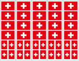 switzerland flag stickers