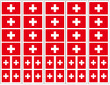 switzerland flag stickers