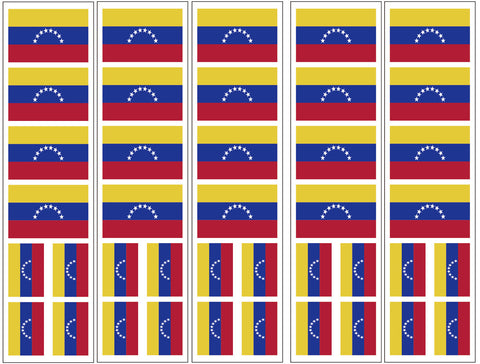 Venezuela Flag Stickers